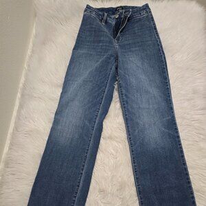 Express High Rise Straight Jeans Size S